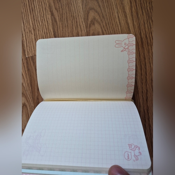 I Like Rabbit Pink Notebook with Squishy 3D Rabbit - Picture 6 of 8